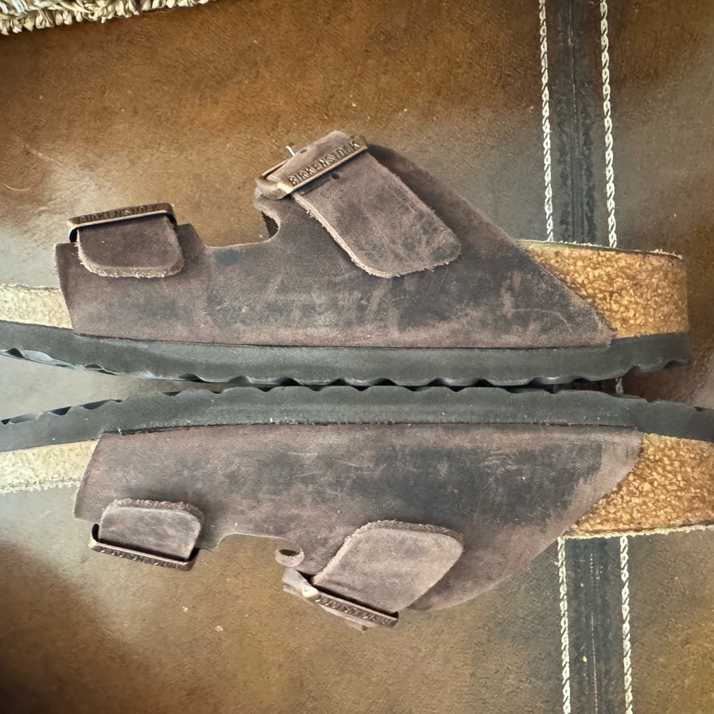 Birkenstock arizona habana oiled leather brown size 36. Never worn